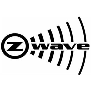 Logo Z-Wave z literą Z w okręgu i falami radiowymi po prawej stronie.