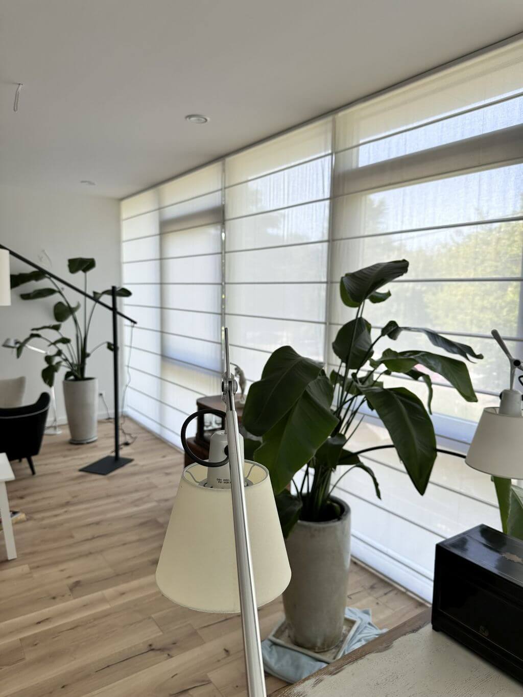 Rolety rzymskie białe Wika Studio 